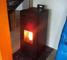 Le p&ocirc;ele Jotul PF800 en fonctionnement