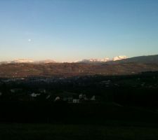 Vue du terrain 1ère semaine de Décembre.