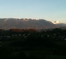 Vue du terrain 1ère semaine de Décembre.