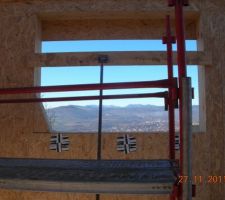 Vue depuis la cuisine