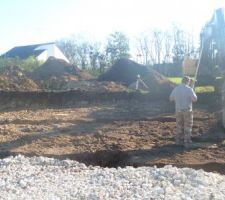 Le terrassement commence