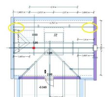 Modif de charpente pour réduire la portée des pannes