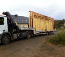 La maison arrive