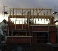 Pose des emplacements Velux