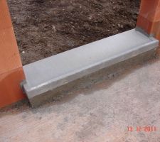 Seuil de la porte -fenêtre