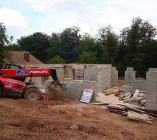 Vue de l entree du garage