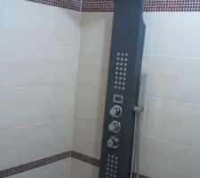 Installation de la douche