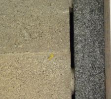 Petit vide d'air entre le mur et le placo