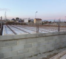 A la veille de couler la dalle