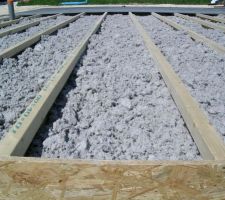 Isolation dalle bois ouate de cellulose