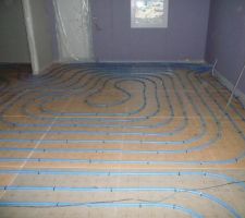 Plancher chauffant Salle à manger