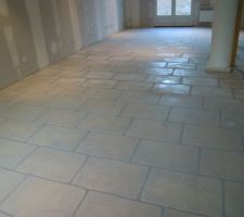 &ccedil;a y est les joints sont fait ...