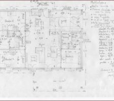 Plan de la maison avec nos modifications