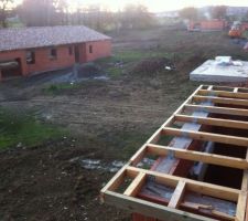 Charpente des toits plats