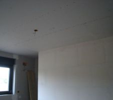 Faux plafond chambre fini 12/2011