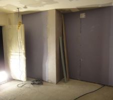 Chambre enfant 1 placo phonique entre 2 chambres