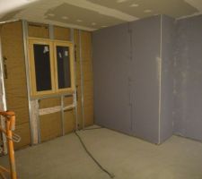 Chambre enfant 2 avec placo phonique entre les 2 chambres