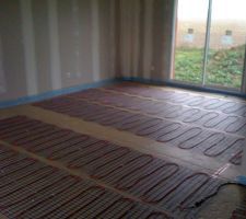 Le plancher chauffant