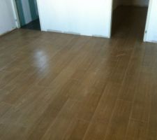 Carrelage imitation chêne