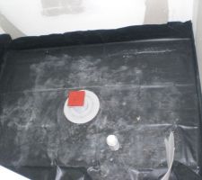 Pr&eacute;paration douche SDB haut