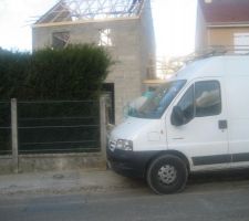 Début charpente