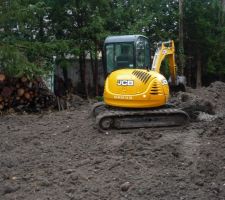 Terrassement en cours