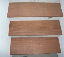 Marches de l'escalier