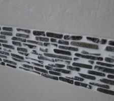 Frise galet de rivière