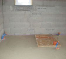 Chape technisol high tech r&eacute;servation douche italienne