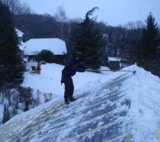 Couverture sous la neige