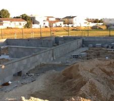 Au fond la future cuisine