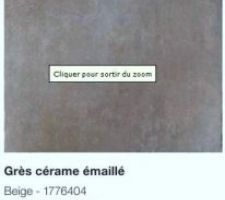 Carrelage séjour hall cuisine