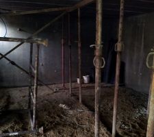La buanderie dans la cave