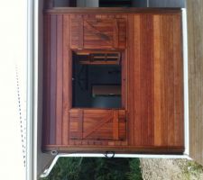 VUE DE LA CUISINE DU DECK