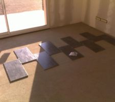 Calepinage carrelage