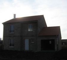 Régalage des terres avant