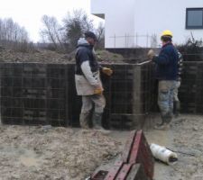 Coffrage du vide sanitaire