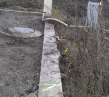 Tableau électrique à déplacer. Nouvel emplacement défini