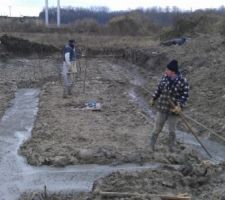 Coullage des fondations