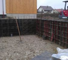 Coffrage du vide sanitaire