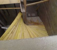 Mise en place du lattage de support pour le pl&acirc;tre