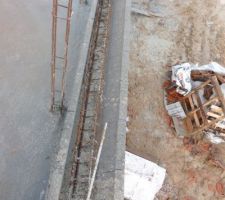 Mise en place des corniches