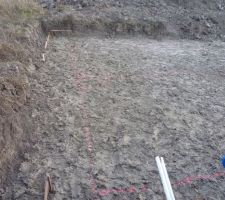 Débur d'implantation de la maison