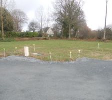 Le terrain viabilis&eacute;, pr&ecirc;t &agrave; la construction