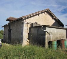 Face nord de la petite grange