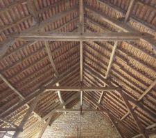 Charpente de la grande grange
