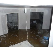 Inondation dans le sous-sol: le 5/01/2012