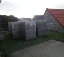 Arrivage des agglos !!!