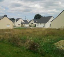 Le terrain avant le d&eacute;but des travaux