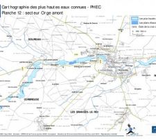 Les plus hautes eaux connues (PHEC)